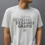 T-Shirt Saya Seorang Desainer Grafis (LIGHT GRAY)