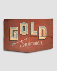Gold Swimmer
