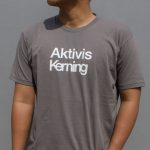 T-Shirt Aktivis Kerning (CHARCOAL)